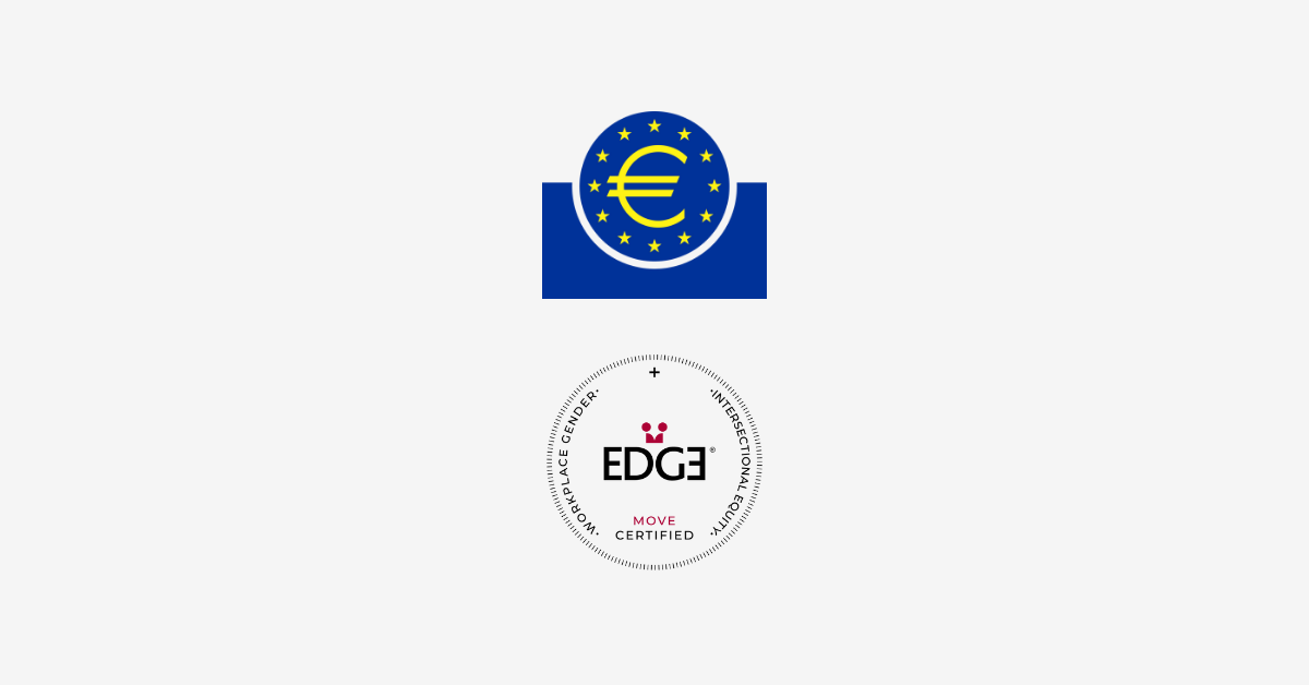 The European Central Bank attains EDGE Move and EDGEplus Certification